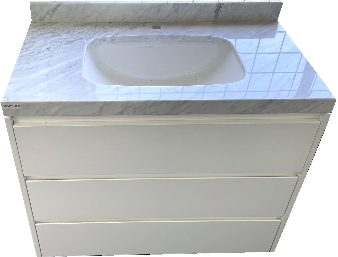 Floor Stand  Vanity - large drawer style