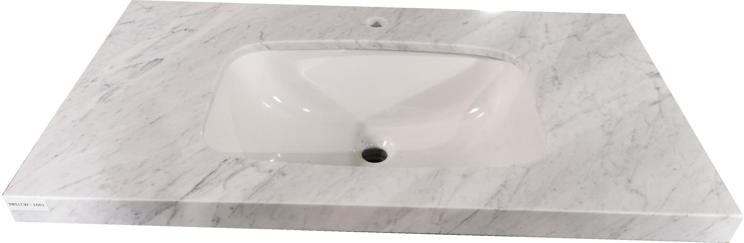 Carrara White - 9BS1CW-1001