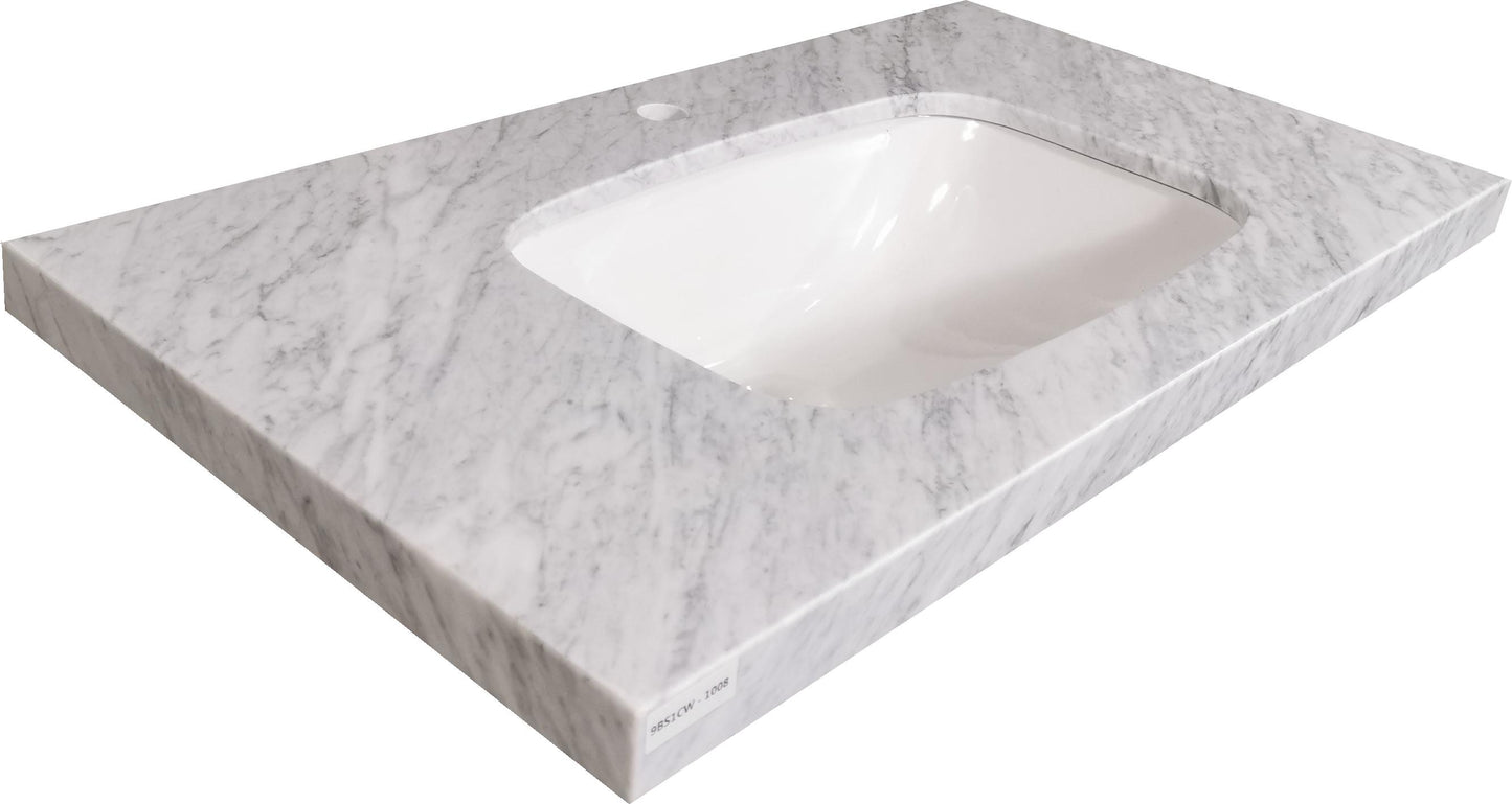 Carrara White - 9BS1CW-1008