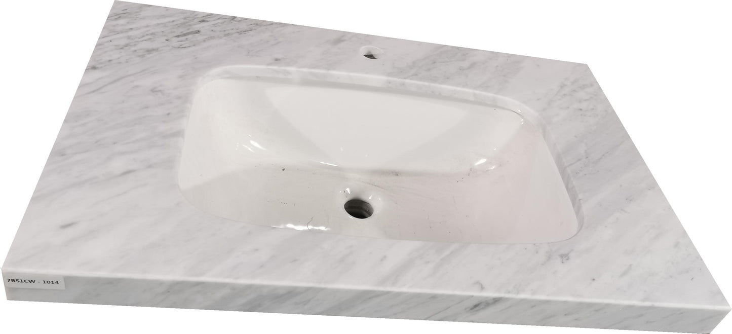 Carrara White - 7BS1CW-1014