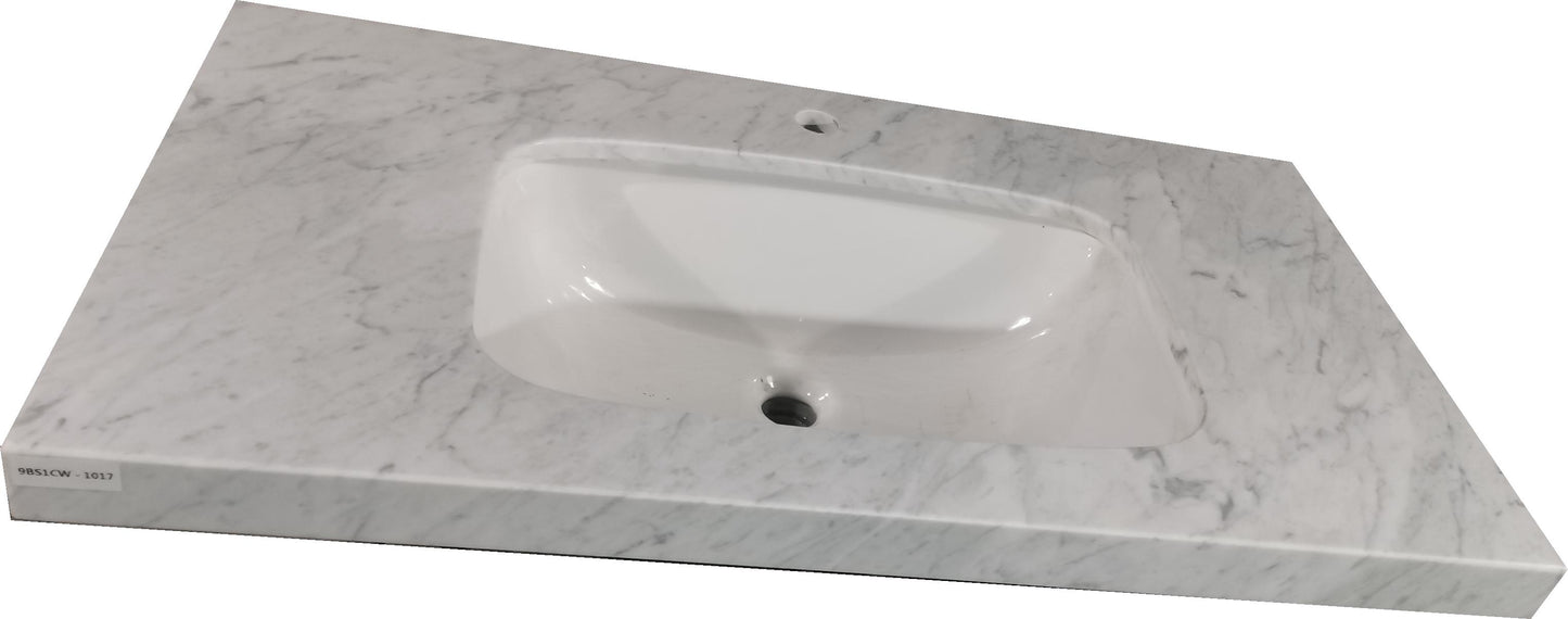 Carrara White - 9BS1CW-1017