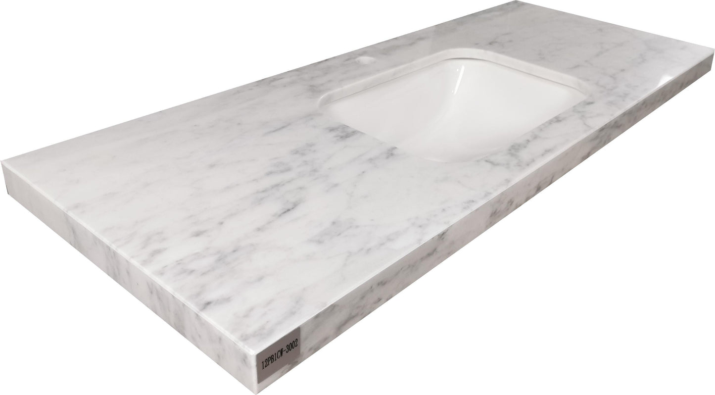 Carrara White - 12PB1CW-3002