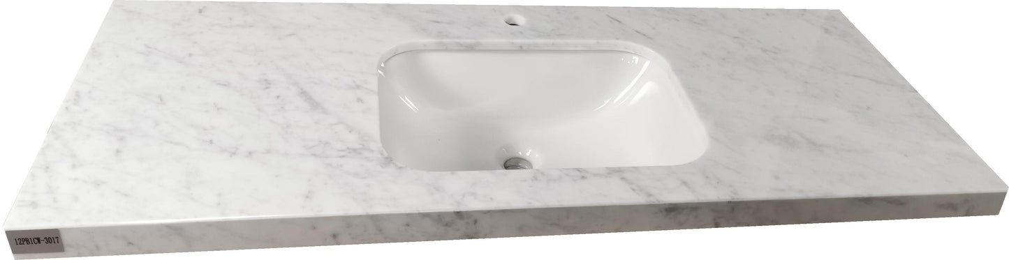 Carrara White - 12PB1CW-3017