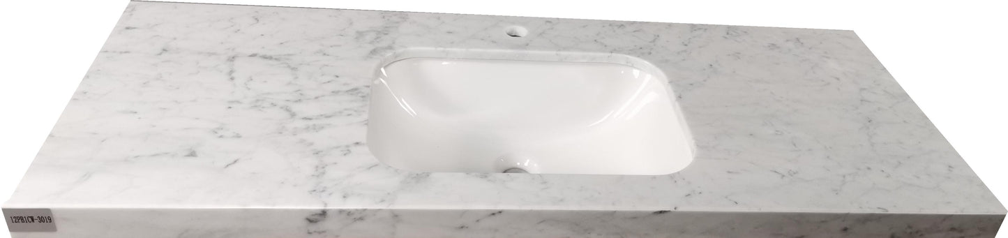 Carrara White - 12PB1CW-3019